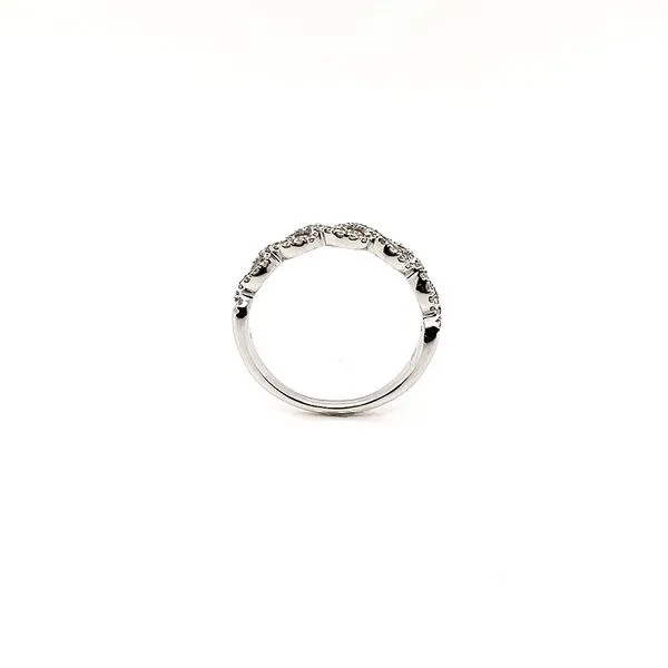 0.25ctw Diamond Braided Style Band Image 3 Morris Jewelry Bowling Green, KY