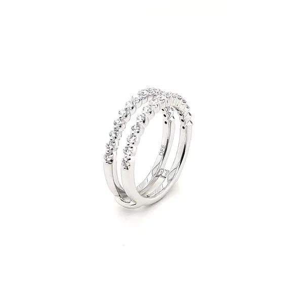 0.55ctw Round Diamond Floating Style Ring Guard Morris Jewelry Bowling Green, KY