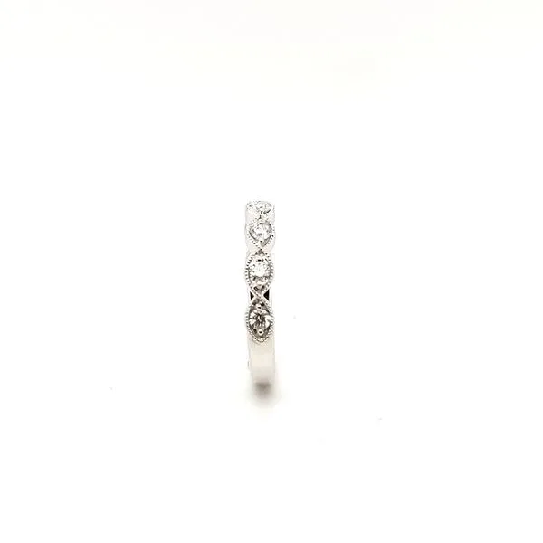 0.34ctw Round Diamond Marquise Style Band with Milgrain Image 5 Morris Jewelry Bowling Green, KY