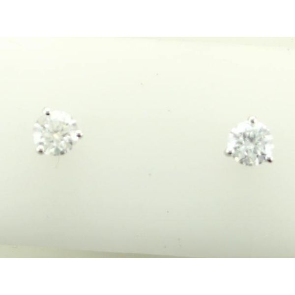 1.00ctw Diamond Three- prong Studs Morris Jewelry Bowling Green, KY