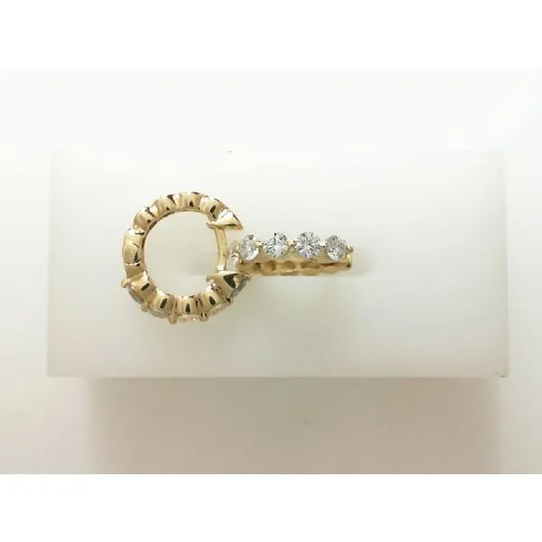0.75ctw Diamond Huggie Earrings Morris Jewelry Bowling Green, KY