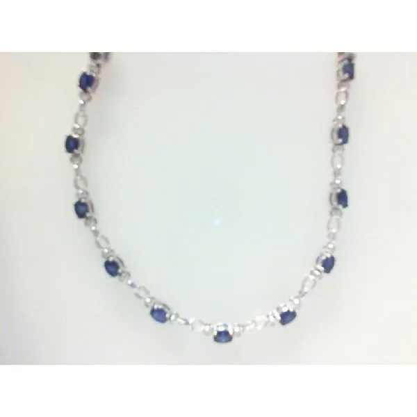 0.40ctw Diamond 5.32ctw Sapphire Bracelet Morris Jewelry Bowling Green, KY