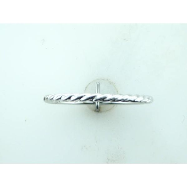 14K White Gold Rope Band Morris Jewelry Bowling Green, KY