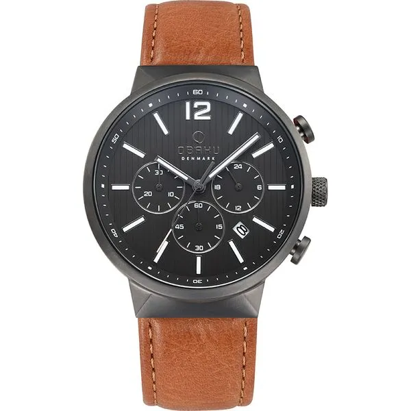 Storm - Guntan Stainless Steel Mineral Crystal 5ATM Brown Leather Strap Morris Jewelry Bowling Green, KY