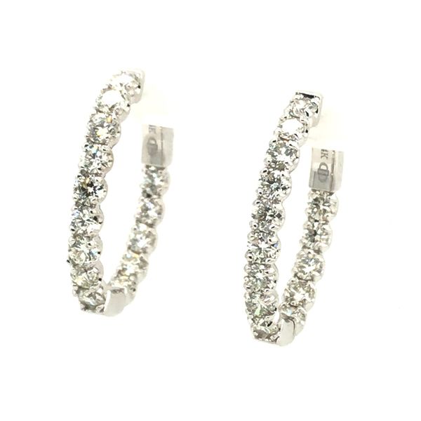 Diamond Earrings Image 2 Morrison Smith Jewelers Charlotte, NC