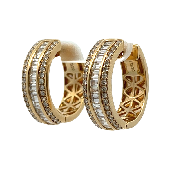 Diamond Earrings Image 2 Morrison Smith Jewelers Charlotte, NC