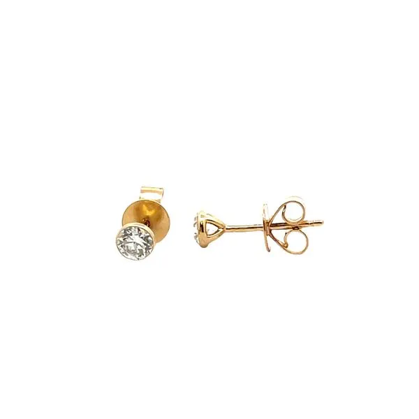 LAB GROWN Stud Earrings Image 2 Morrison Smith Jewelers Charlotte, NC
