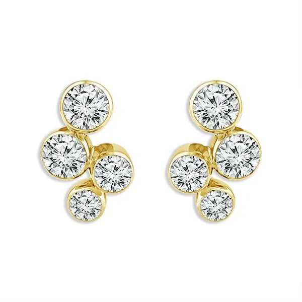 LAB GROWN Stud Earrings Morrison Smith Jewelers Charlotte, NC