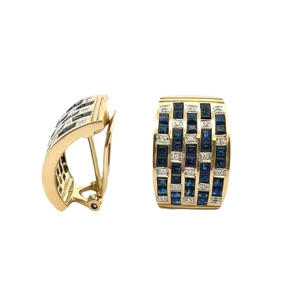 Colored Stone Earrings