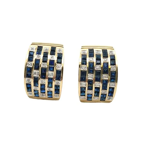 Colored Stone Earrings