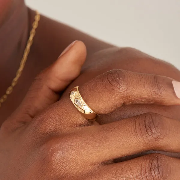 Gold Fashion Ring Image 2 Morrison Smith Jewelers Charlotte, NC