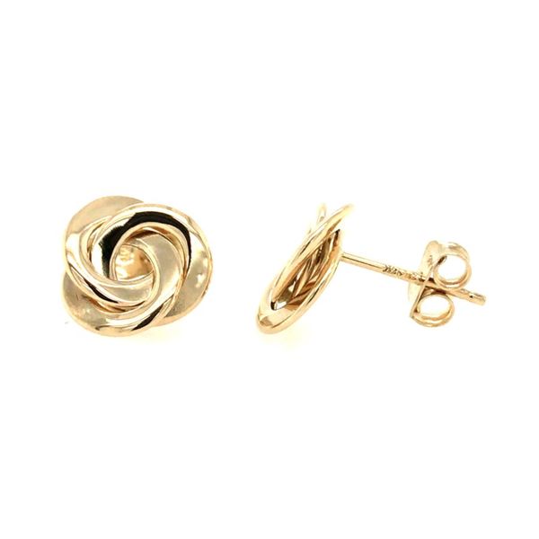 Gold Earrings Image 2 Morrison Smith Jewelers Charlotte, NC