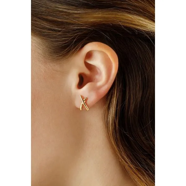 Gold Earrings Image 2 Morrison Smith Jewelers Charlotte, NC