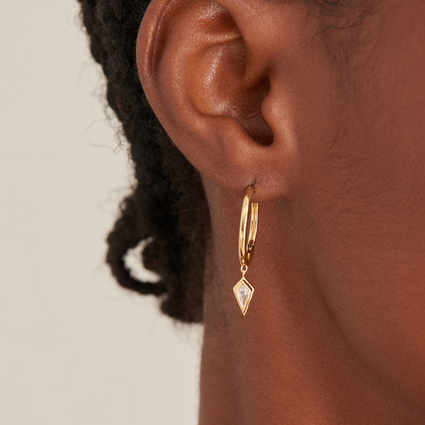 Sterling/Gold Earrings Image 2 Morrison Smith Jewelers Charlotte, NC