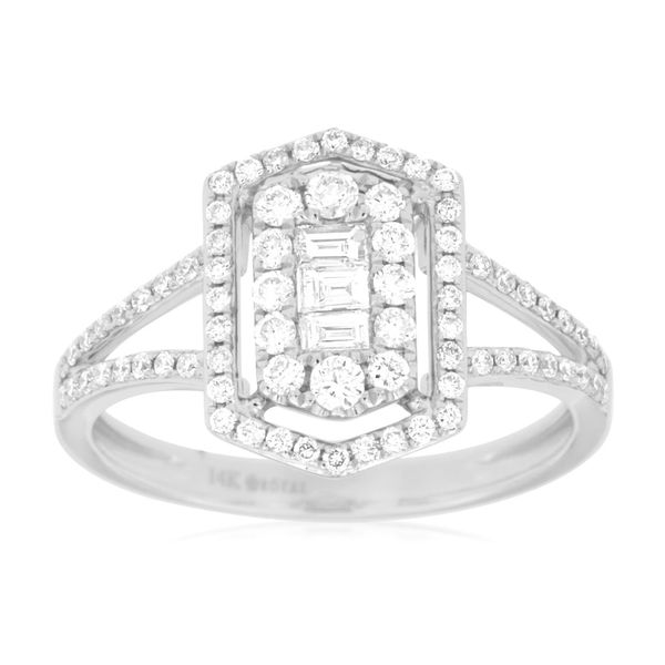 14K White Gold Diamond Engagement Ring Moseley Diamond Showcase Inc Columbia, SC