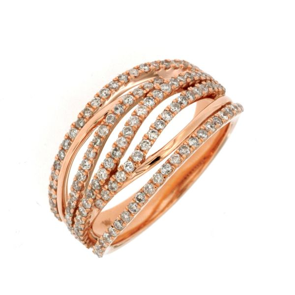 14K Rose Gold 0.82ctw Rose Gold Fashion Ring Moseley Diamond Showcase Inc Columbia, SC