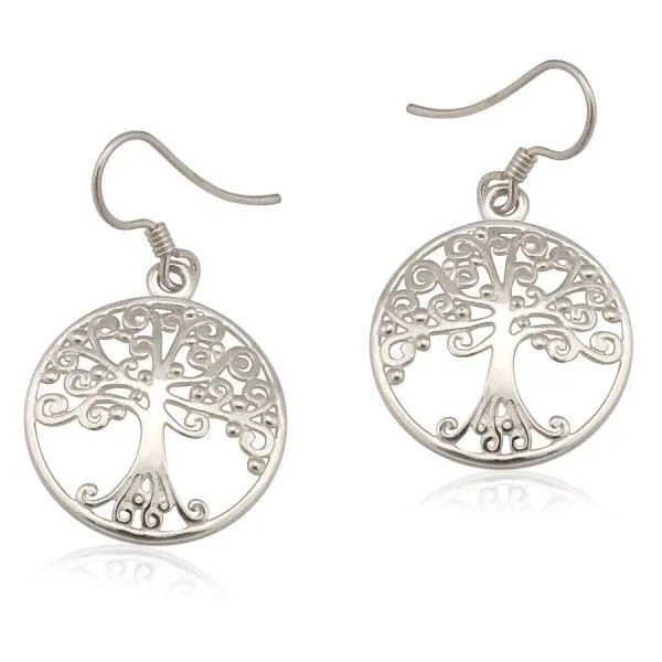 Southern Gates Round Oak Tree Earring Moseley Diamond Showcase Inc Columbia, SC