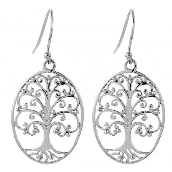 Southern Gates Oval Oak Tree Earrings Moseley Diamond Showcase Inc Columbia, SC