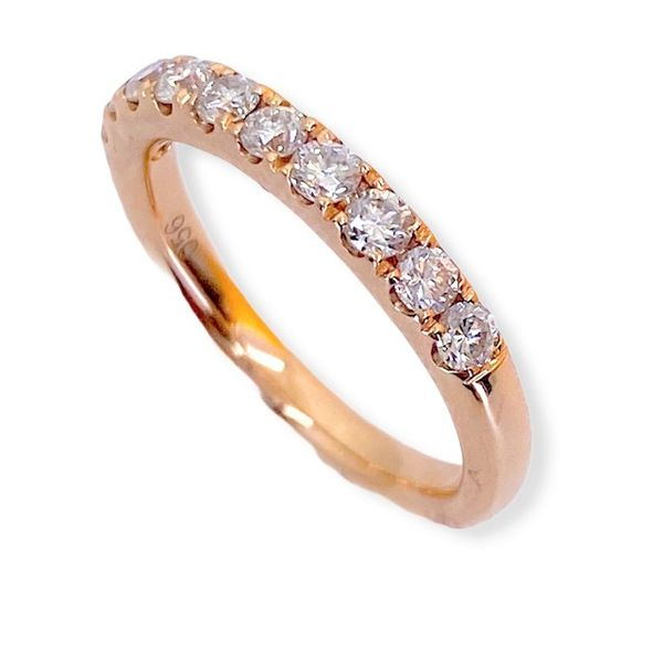 rose gold wedding band