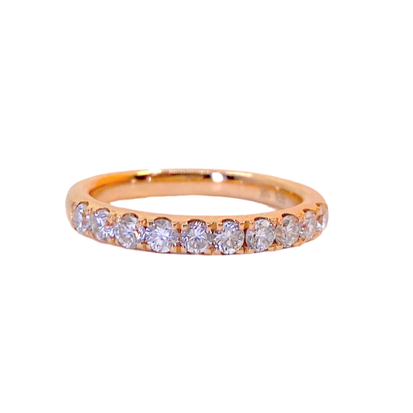 rose gold wedding band