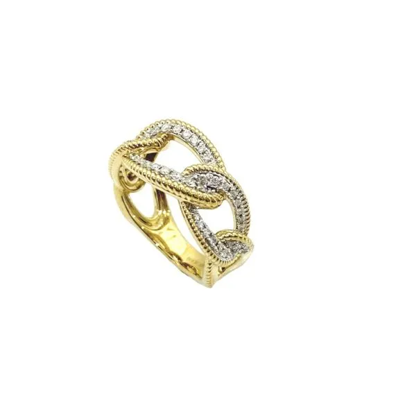 Diamond link ring
