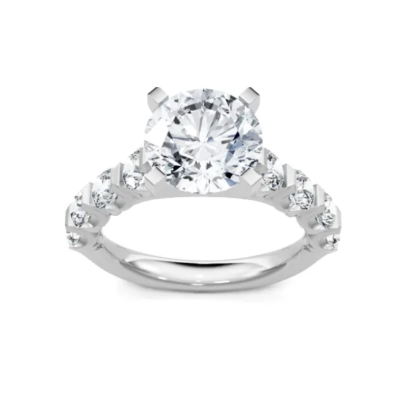 Round Brilliant Diamond Engagement Ring Image 3 Javeri Jewelers Inc Frisco, TX