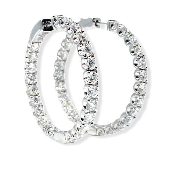 Diamond Earrings Image 2 Javeri Jewelers Inc Frisco, TX
