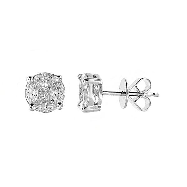 Diamond Earrings Image 3 Javeri Jewelers Inc Frisco, TX
