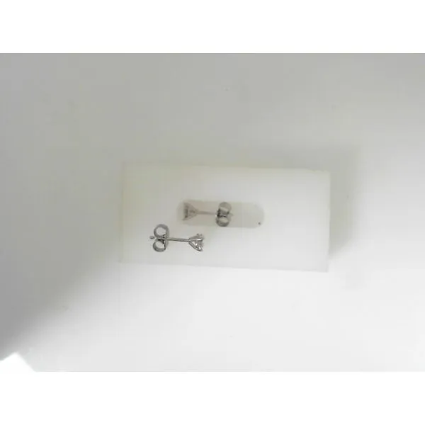 14K White Gold Diamond Earrings Javeri Jewelers Inc Frisco, TX