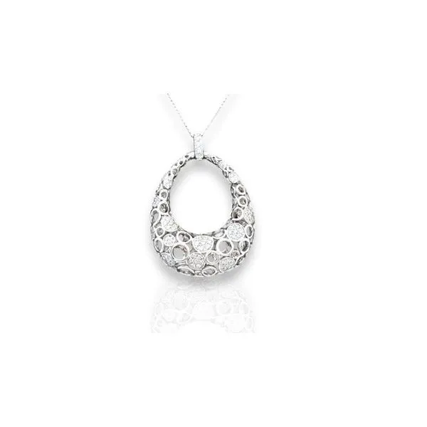 Filigree diamond pendant similar item image