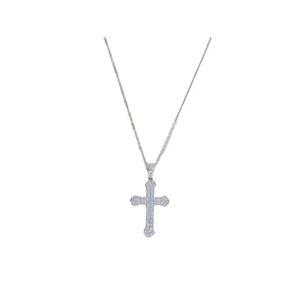 Pave set damond cross. similar item image
