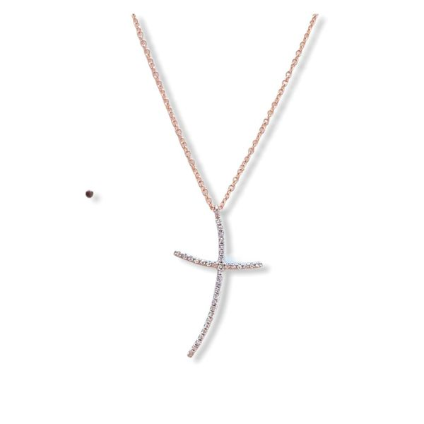 diamond cross necklace