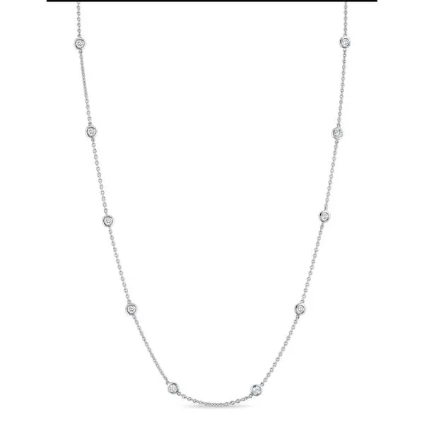 Diamond By the Yard Necklace.