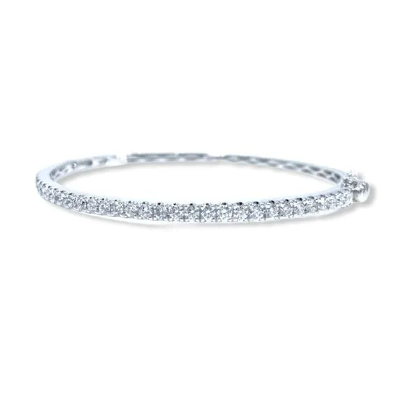 Diamond tennis bangle 