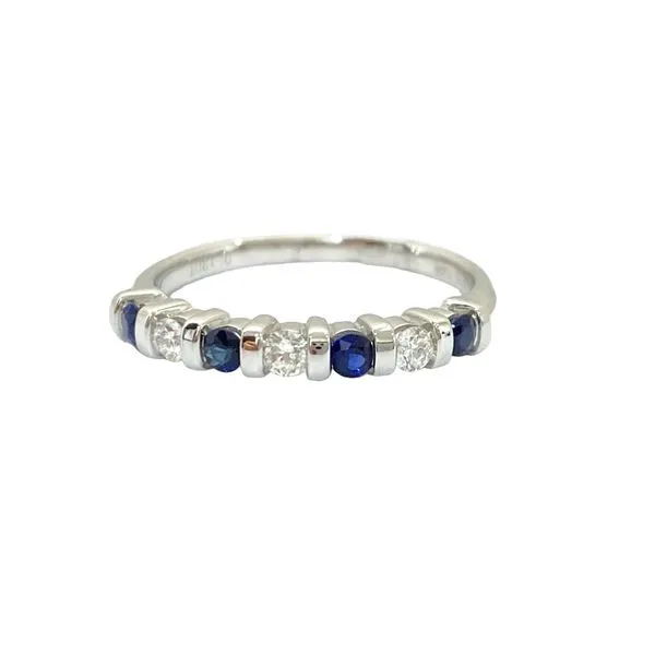 Diamond and Sapphire band. Javeri Jewelers Inc Frisco, TX