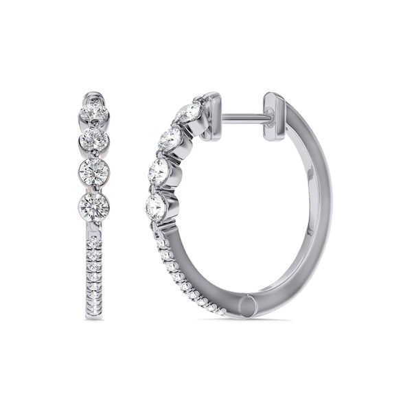 Diamond Hoops Nelson Jewelry, Ltd. Spencer, IA