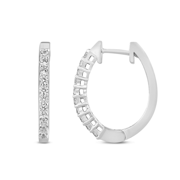 Diamond Hoops Nelson Jewelry, Ltd. Spencer, IA