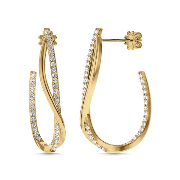 Diamond Hoops Nelson Jewelry, Ltd. Spencer, IA