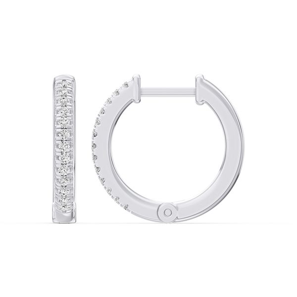 Diamond Hoops Nelson Jewelry, Ltd. Spencer, IA