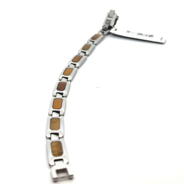 Men's Stainless Steel Bracelet Nelson Jewelry, Ltd. Spencer, IA