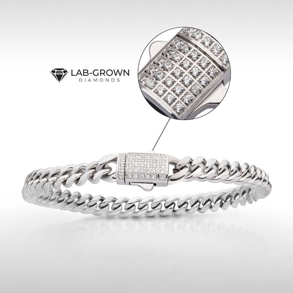 Men's Stainless Steel Bracelet Nelson Jewelry, Ltd. Spencer, IA