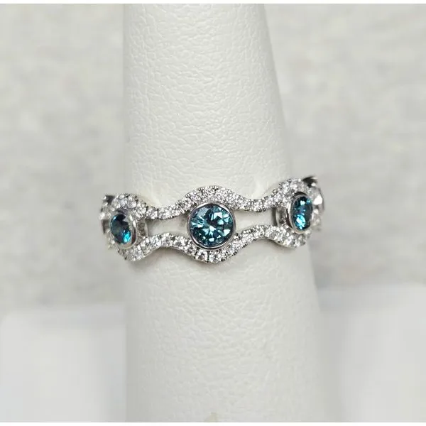 Diamond Wedding Band Image 2 Northwood Jewelers Northwood, OH