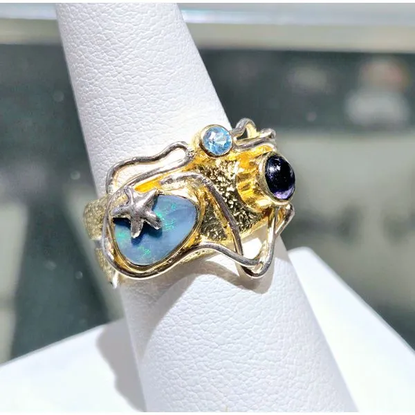 Colored Stone Fashion Ring Image 2 Northwood Jewelers Northwood, OH
