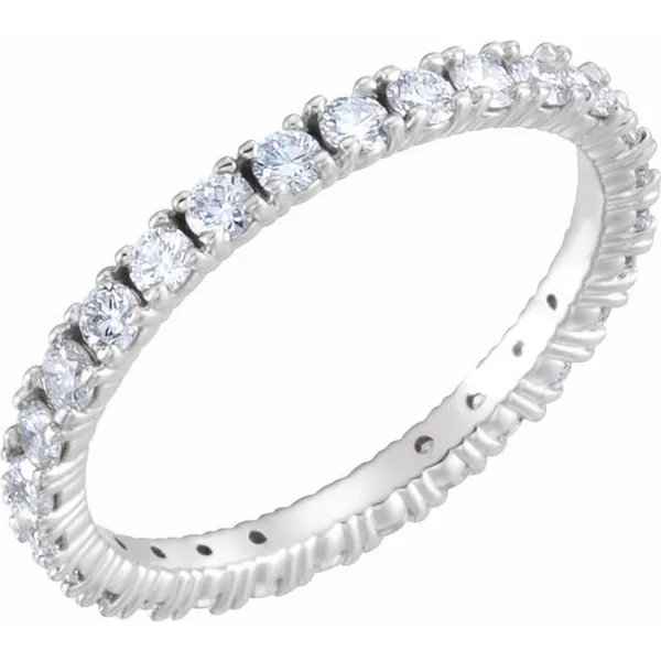 Womens Diamond Wedding Band