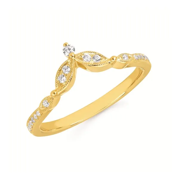 Womens Diamond Wedding Band