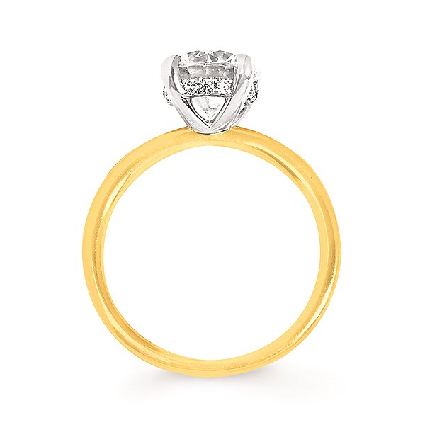 Diamond Semi-Mount Ring Image 2 Oak Valley Jewelers Oakdale, CA