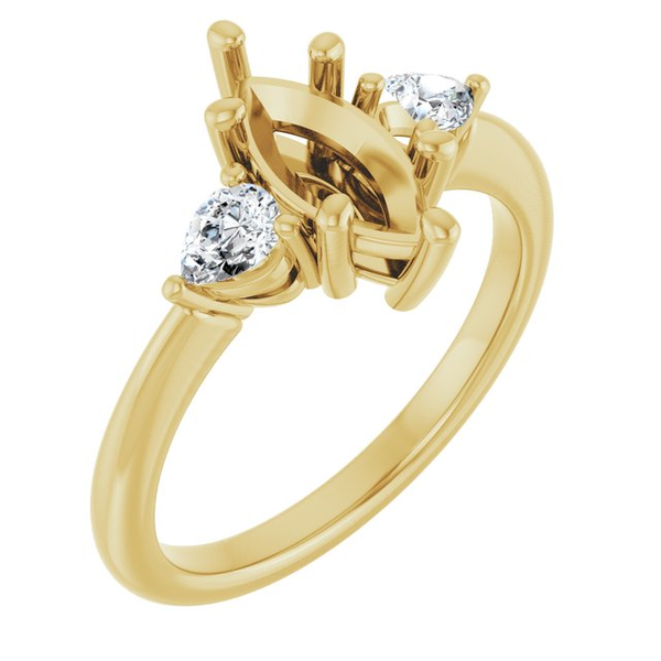 Diamond Semi-Mount Ring Oak Valley Jewelers Oakdale, CA