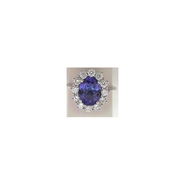 Womens Colored Stone Fashion Ring