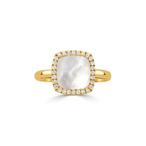 Womens Colored Stone Fashion Ring