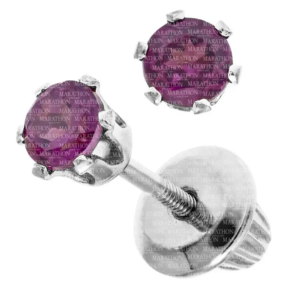 Colored Stone Earrings